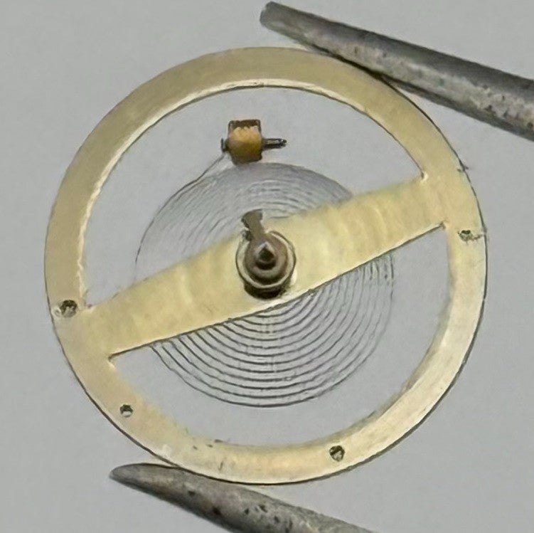 BFG 910 Balance Wheel Complete And Spring Renata 827 Watch Movement Parts NOS