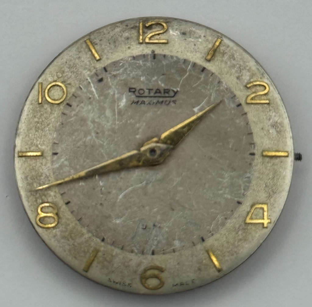 Rotary Maximus Revue 76 Watch Movement Good Balance Manual Wind Parts 26.9mm