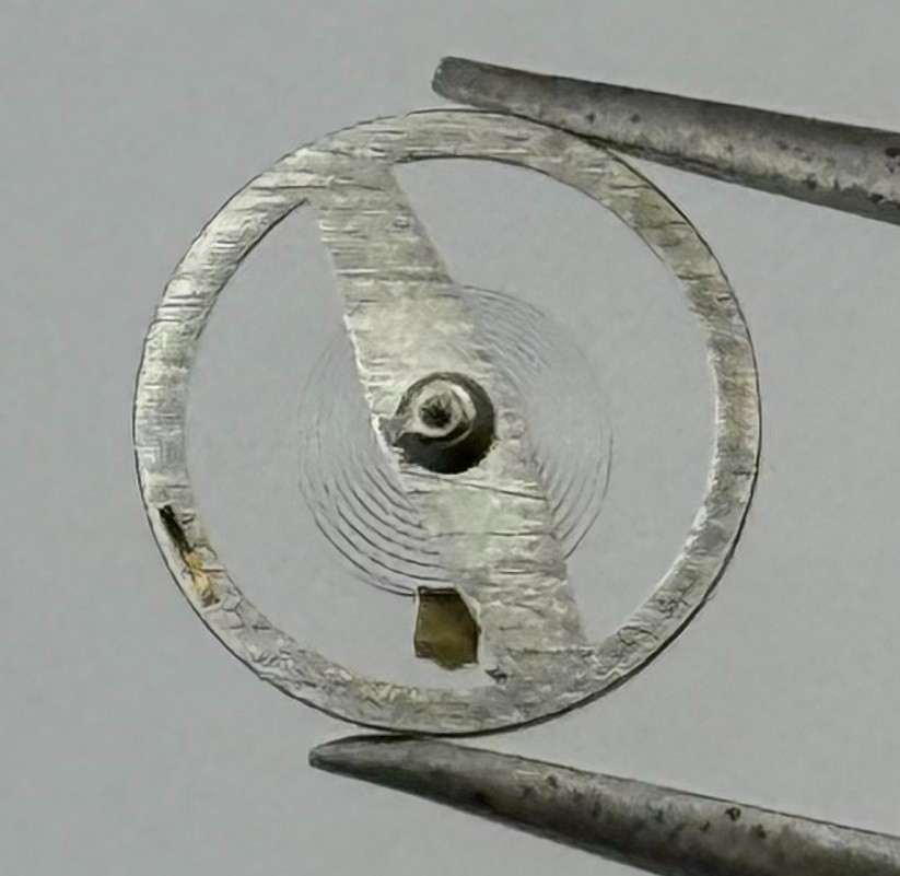 RL 9013 Balance Wheel Complete And Spring 8¾’’’ 5400 /1 Watch Movement Parts NOS