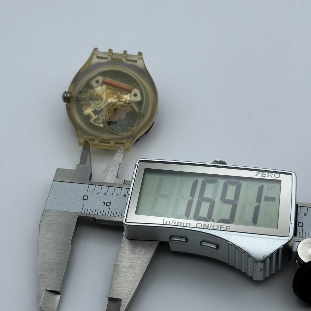 Vintage Swatch Scuba 200 Watch SDK103 Hypocampus 1990 ETA Quartz 40mm Parts 