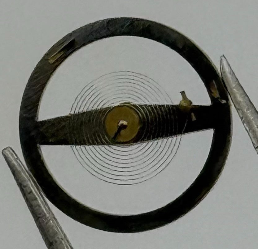 RL 7013 Balance Wheel Complete And Spring 10½’’’ 5068 Watch Movement Parts NOS