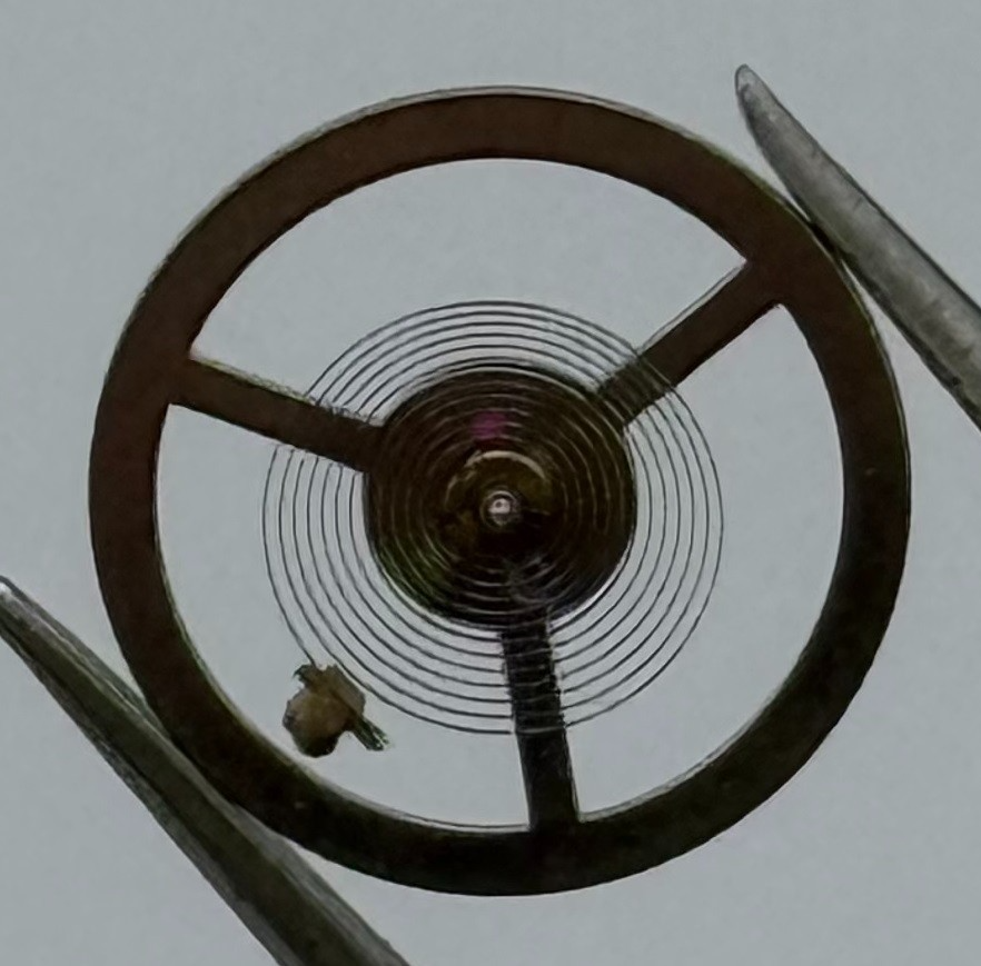 102 Special SP Balance Wheel Complete And Spring 10½’’’ Watch Movement Parts NOS