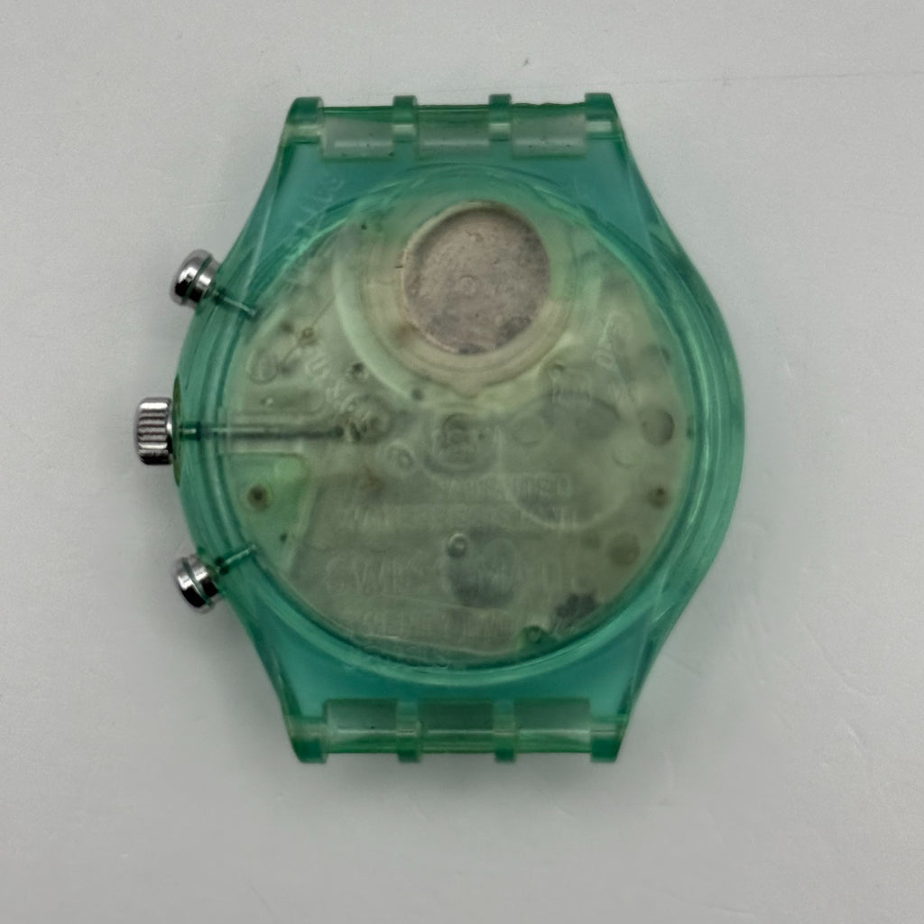 Vintage Swatch Chrono Watch SCN112 Echodeco 1994 ETA Quartz Swiss 39mm Parts