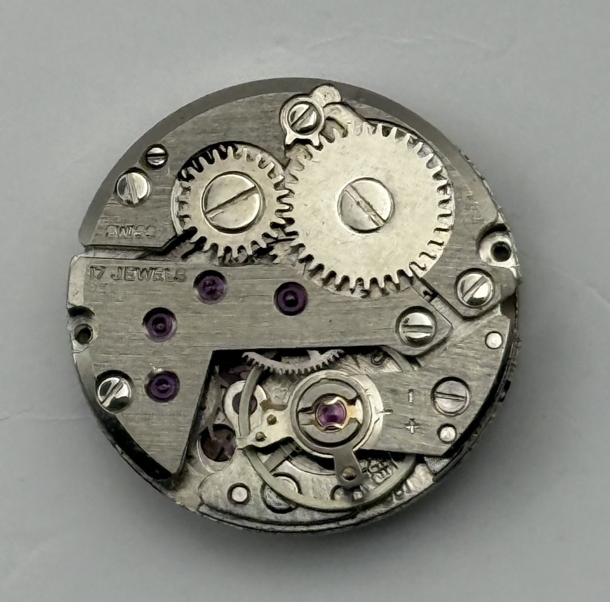 FHF 351 Watch Movement Betania 17 Jewels Swiss Manual Wind Parts Repair 17.5mm