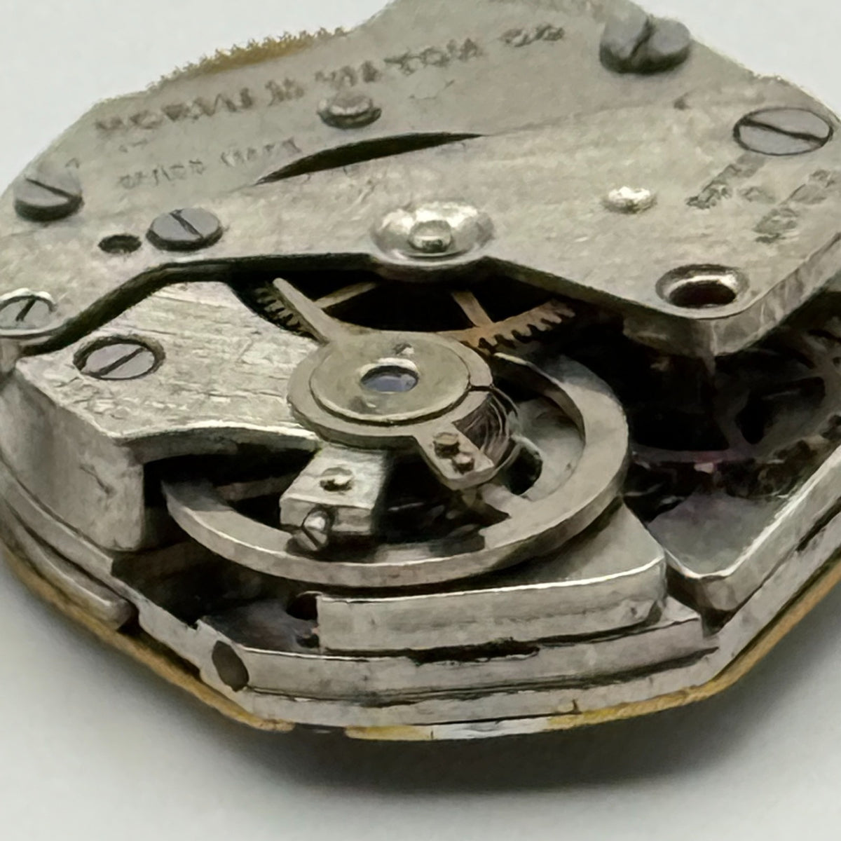 EB 1612 Watch Movement Norman De Luxe Swiss Manual Wind Parts Repair 15.2mm