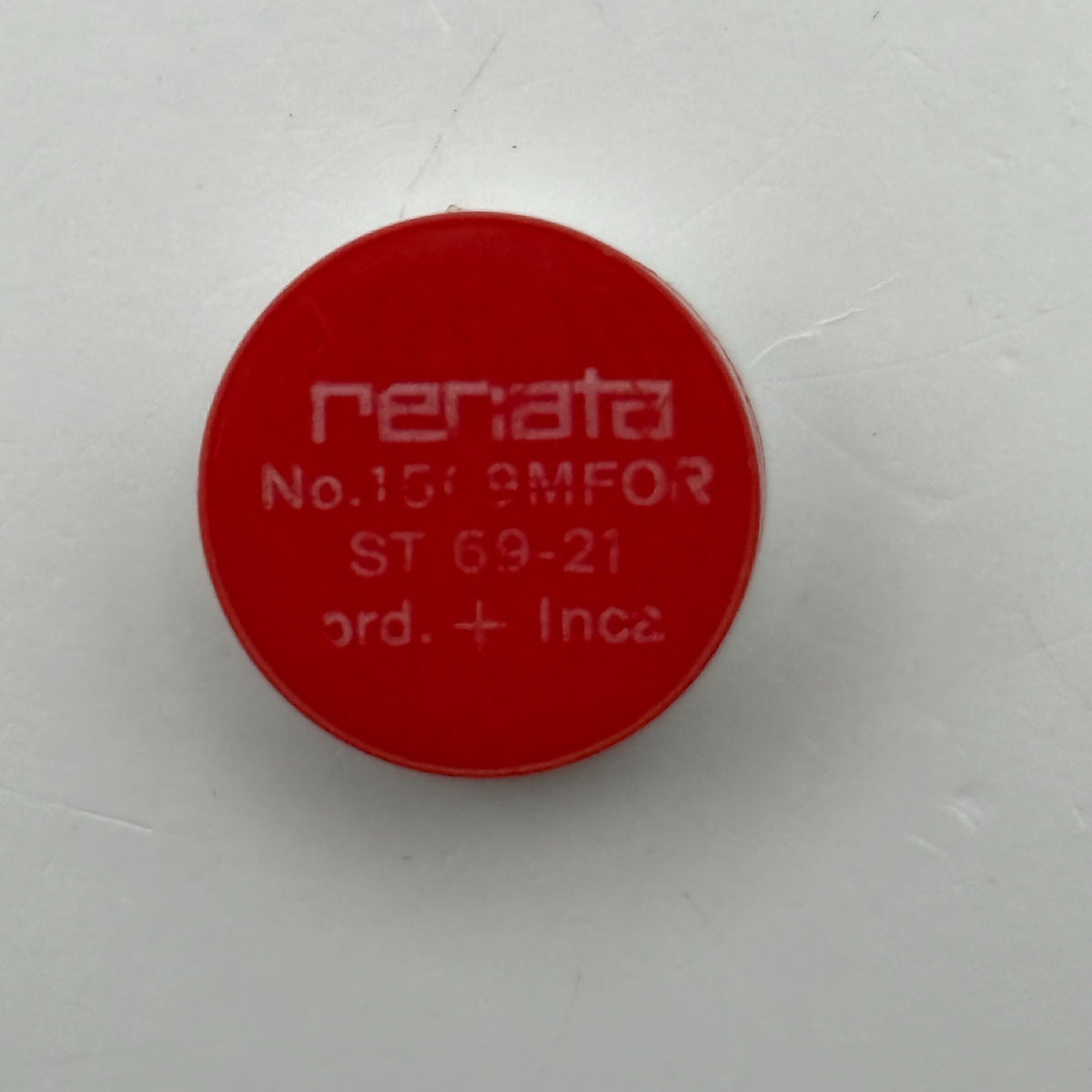 ST 69-21 Balance Wheel Complete And Spring Renata 1509 Watch Movement Parts NOS