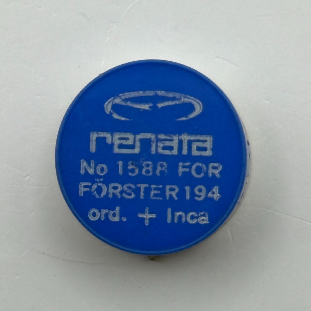 Forster 194 Balance Wheel Complete And Spring 1588 Watch Movement Parts NOS