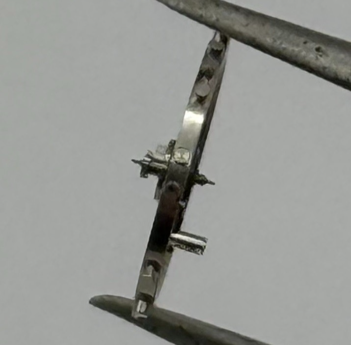ETA 2510 Balance Wheel Complete And Spring 7¾’’’ Renata Watch Movement Parts NOS