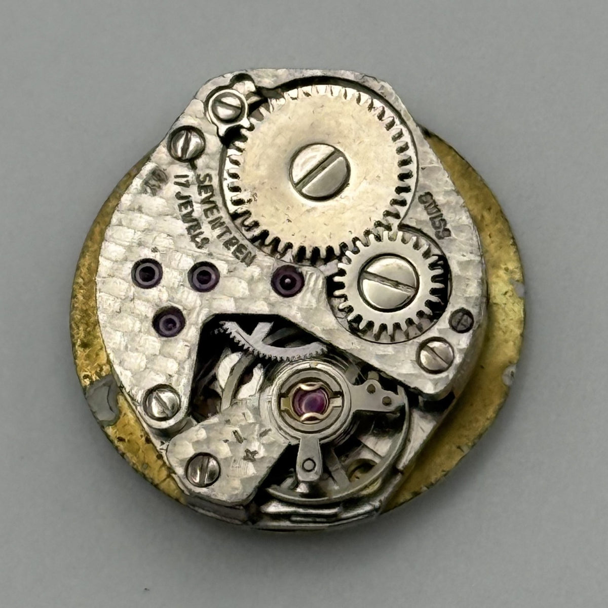 FHF ST 69-21 Watch Movement - Roamer - Running - For Parts / Repair