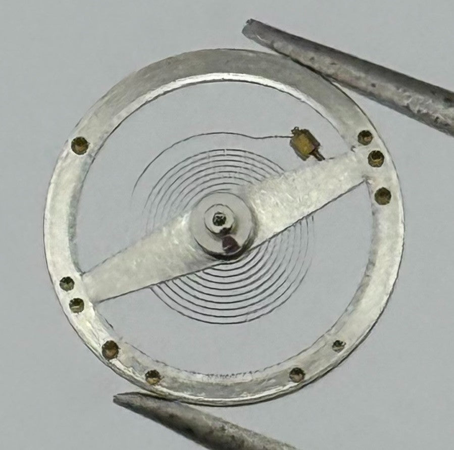 RL Rax 1013 1237 a pl Balance Wheel Complete And Spring 1679 Watch Movement NOS