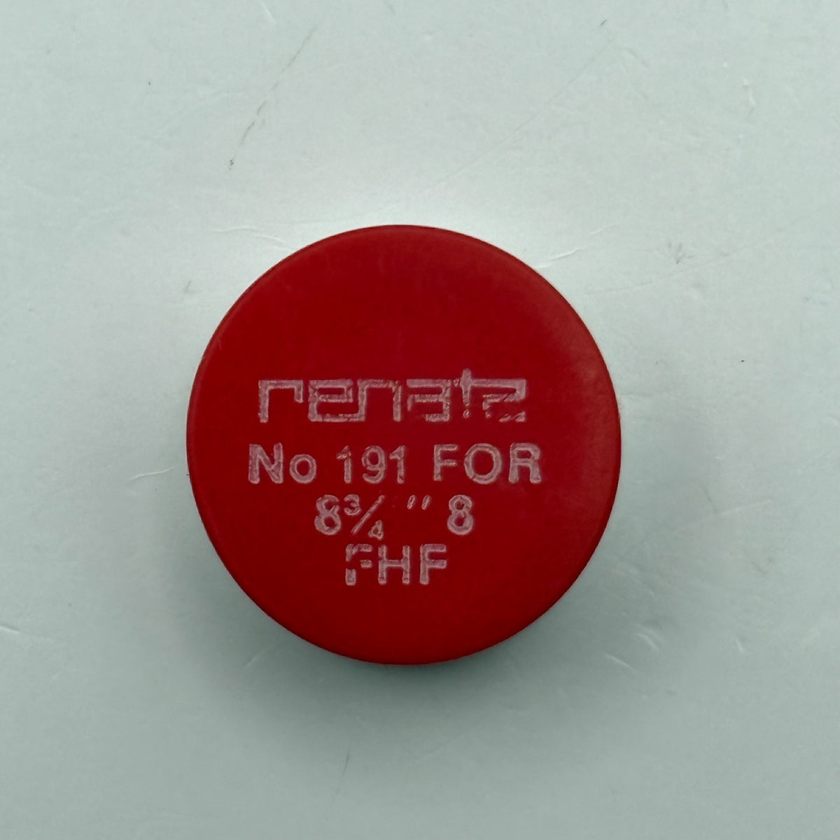FHF 8 Balance Wheel Complete And Spring 8¾’’’ Renata 191 Watch Movement Parts
