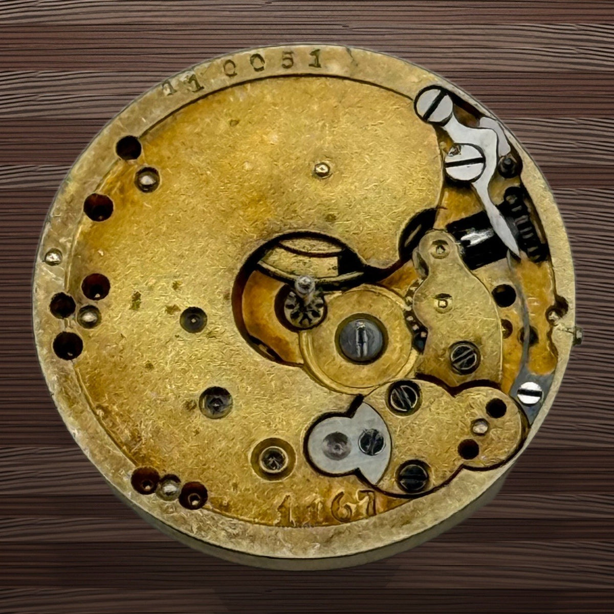 Pistol Watch Movement - Spares - For Parts / Repair - 18.2mm