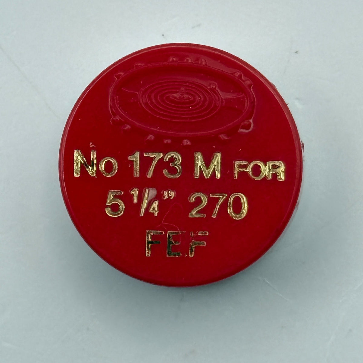 FEF 270 Balance Wheel Complete And Spring 5¼’’’ 173 M Watch Movement Parts NOS