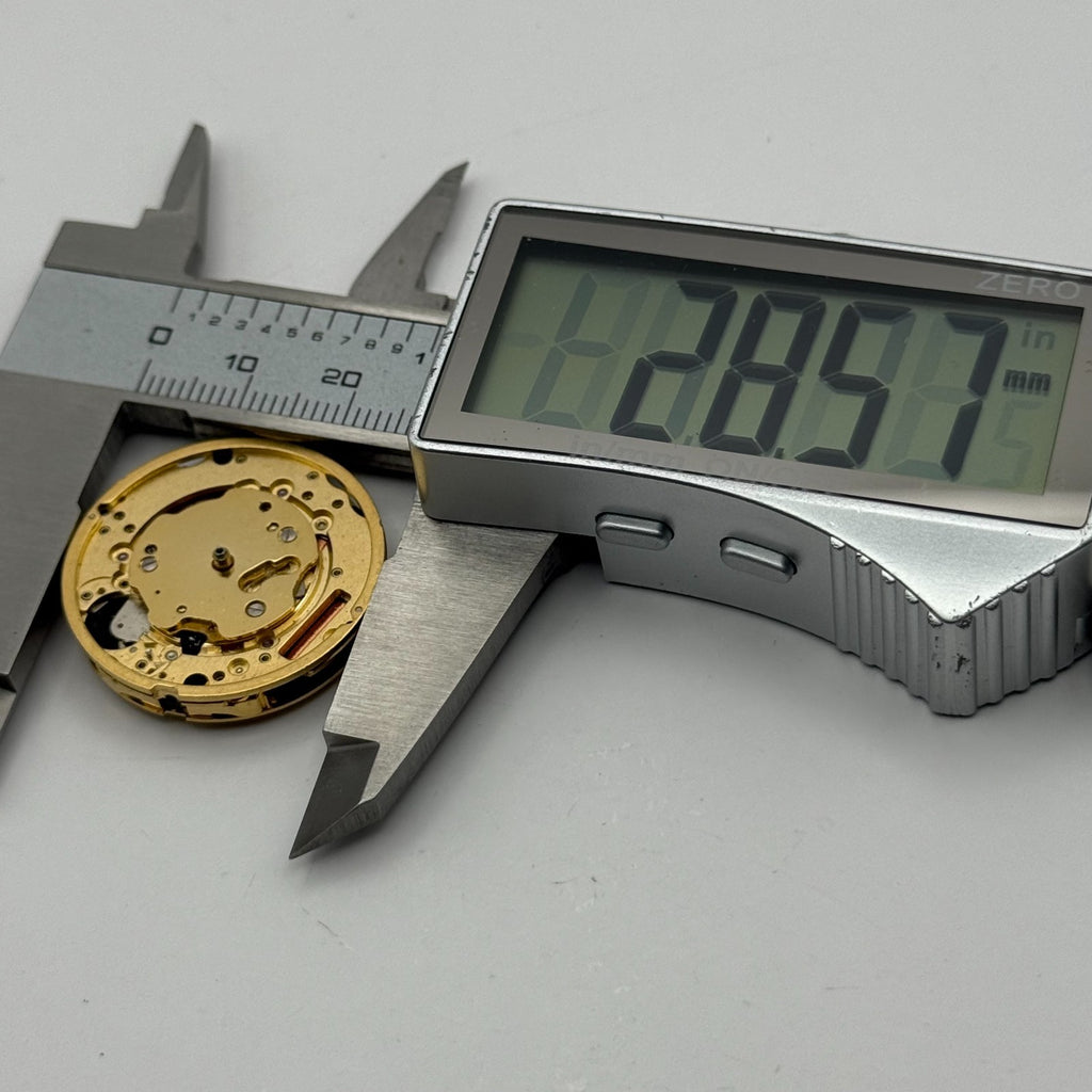 Ronda 5040.D Watch Movement Quartz Swiss R9 13 Jewels Vintage Parts 28.5mm