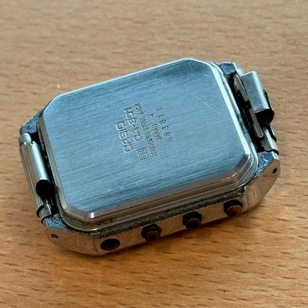 Casio CA-901 Watch - Calculator Game - Rare Model - Untested For Parts / Repair