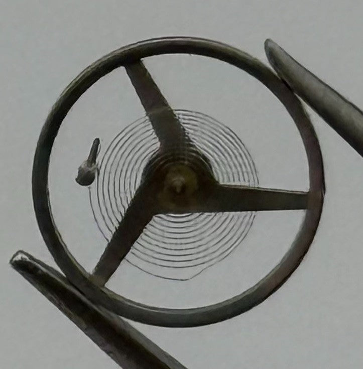 ST 69-21 Balance Wheel Complete And Spring Renata 1509 Watch Movement Parts NOS