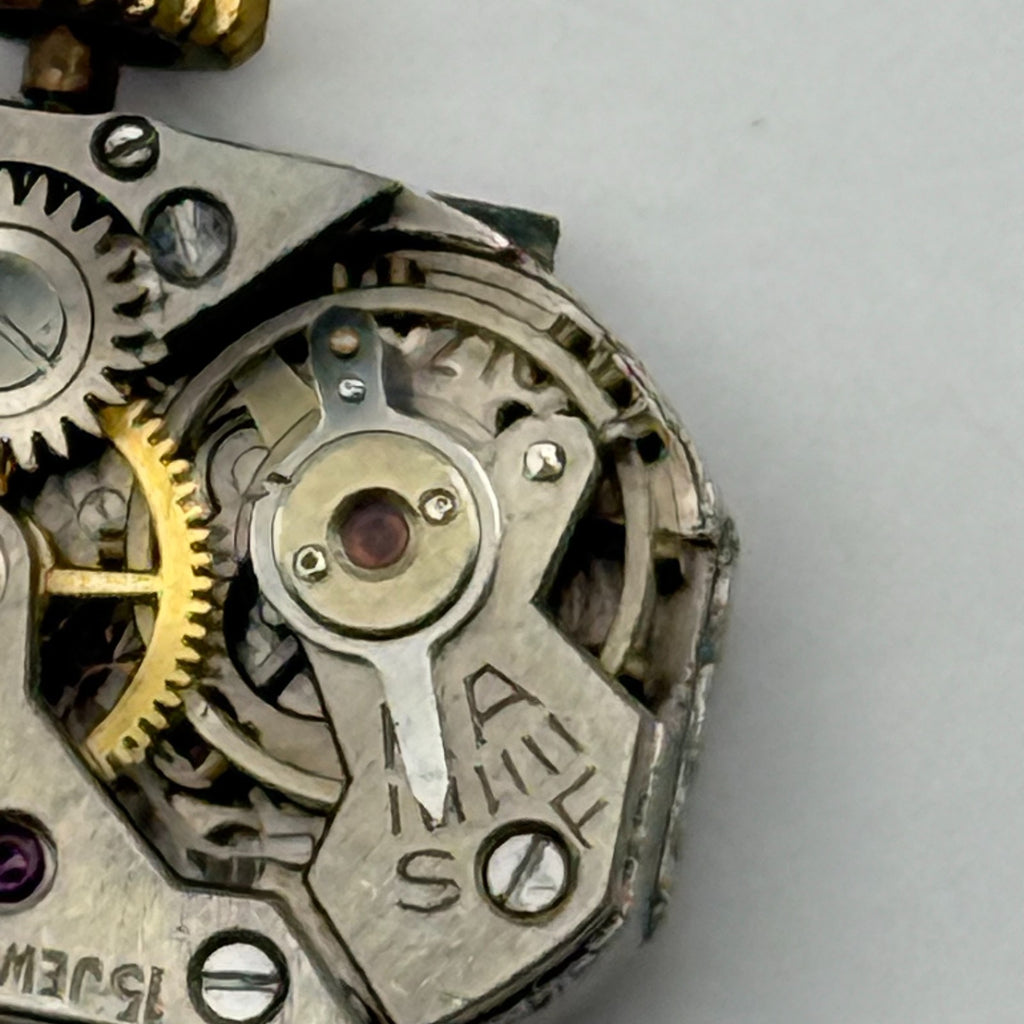 FEF 270 Watch Movement Running Avia 15J Swiss Manual Wind Parts Repair 12.8mm