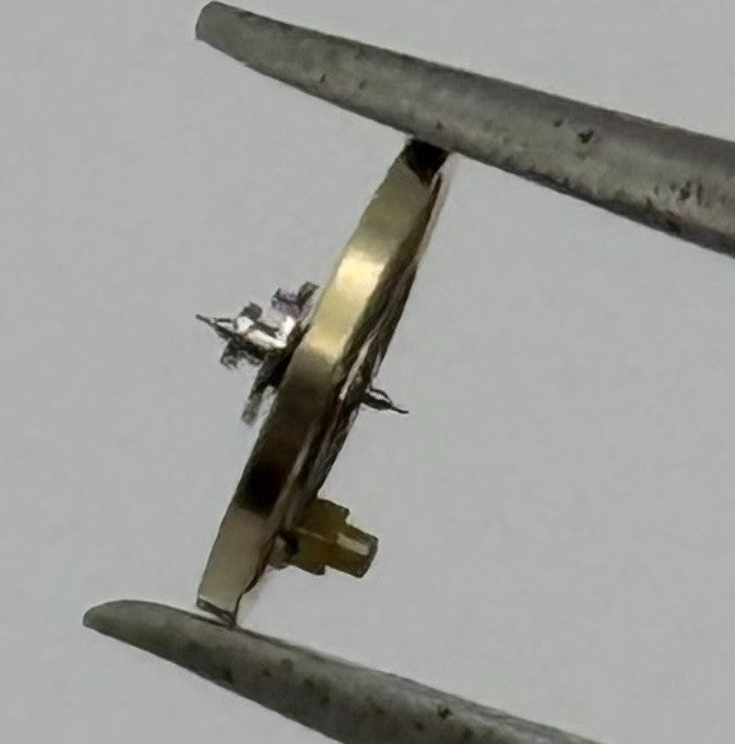 Tissot 2400 2401 Balance Wheel Complete And Spring 6¾’’’ 1847 Watch Movement NOS