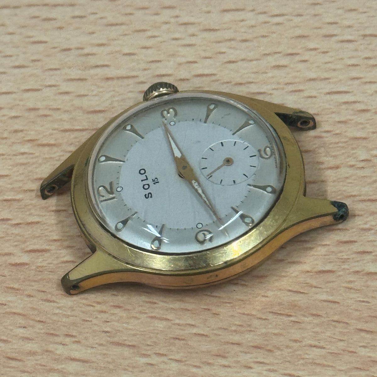 Solo Military Style Vintage Men's Watch - Made In France - Dustproof - Spares