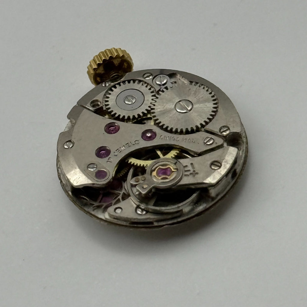 Felsa 4122 Watch Movement Garrard 17Jewels Swiss Manual Wind Parts Repair 17.5mm