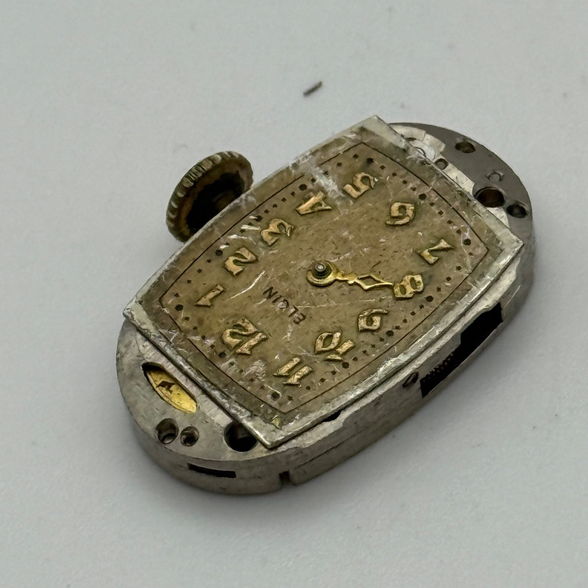 Elgin Grade 541 Model 2 Watch Movement 1940 Vintage American Parts Repair 21/0s 