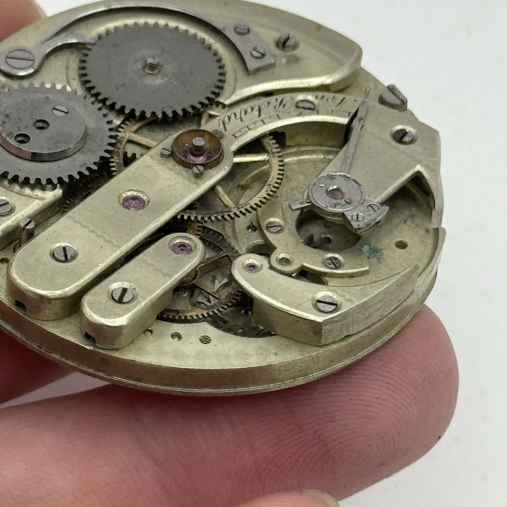 High Grade Jules Jurgensen Style Pocket Watch Movement To Restore Parts 45.2mm