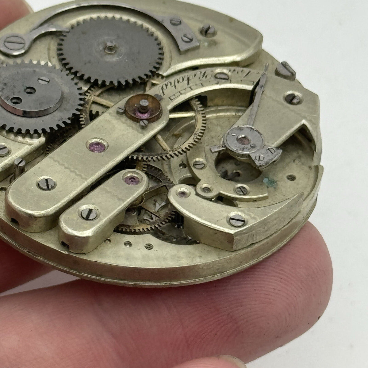High Grade Jules Jurgensen Style Pocket Watch Movement To Restore Parts 45.2mm