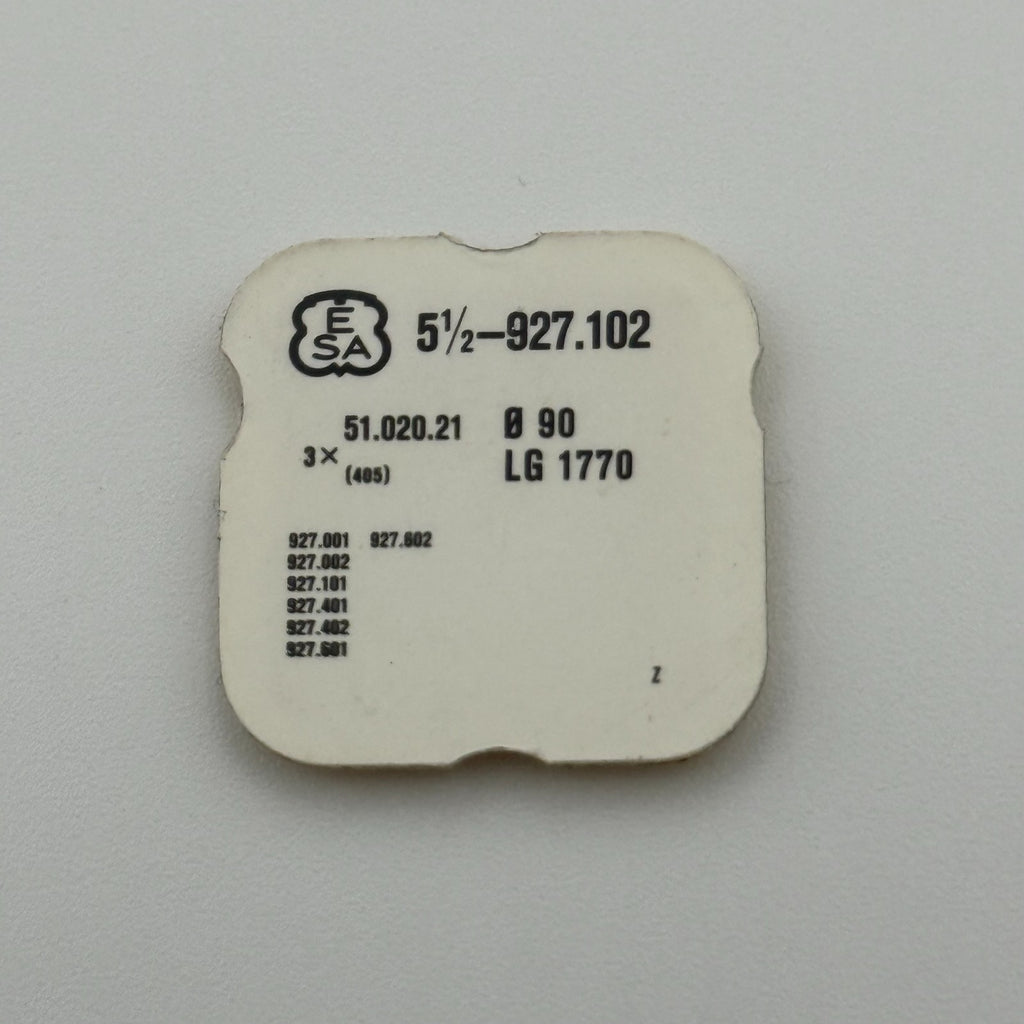 ESA 927.102 Winding Stem Pack Of 3 - 5 1/2 - 405 - New Old Stock - Watch Parts