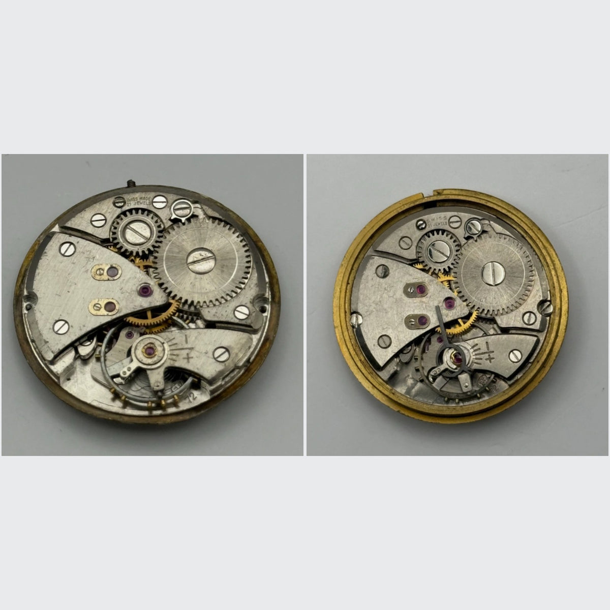 FHF 72 Watch Movement - For Parts / Repair - Select From Available Options