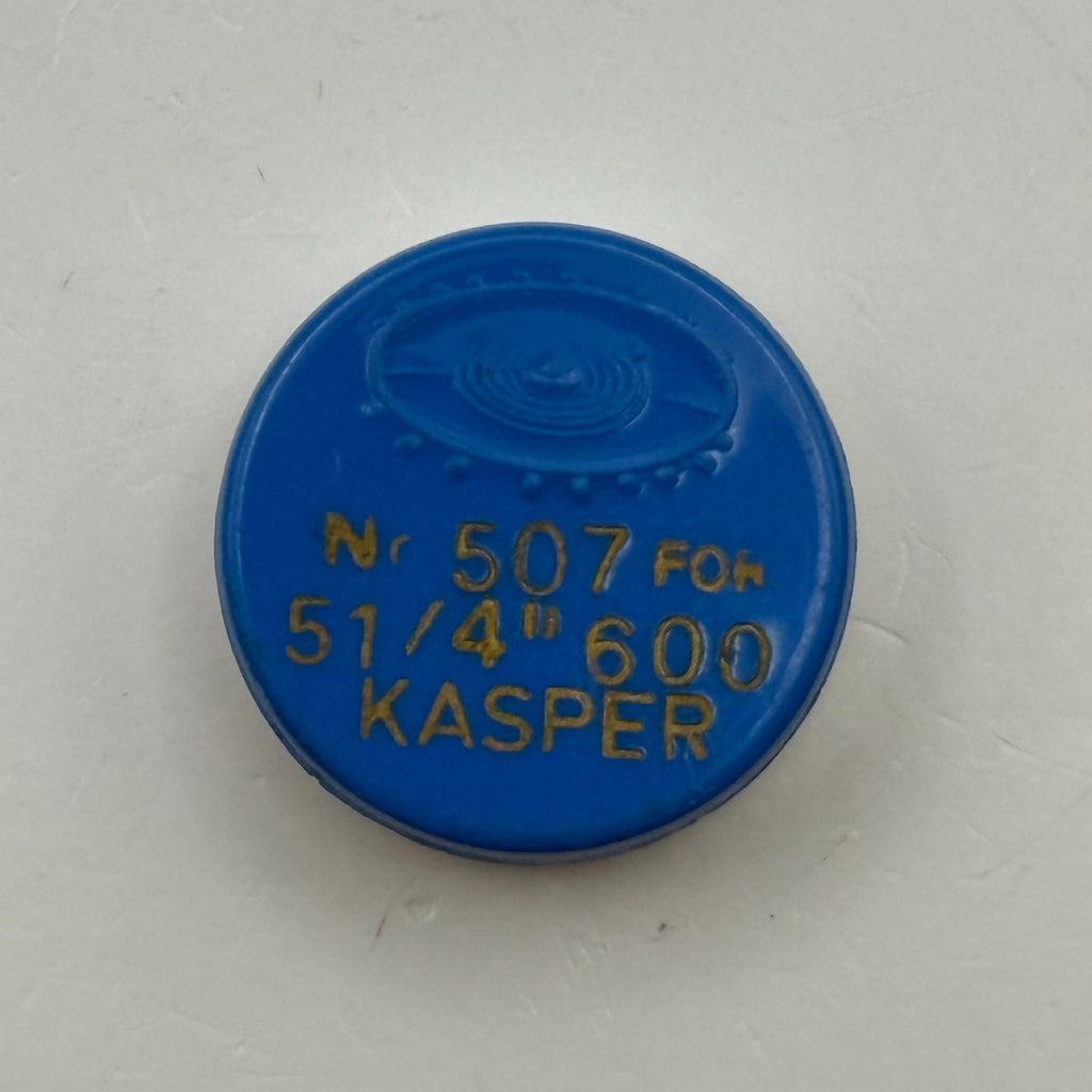 Kasper 600 Balance Wheel Complete And Spring 5¼’’’ 507 Watch Movement Parts NOS