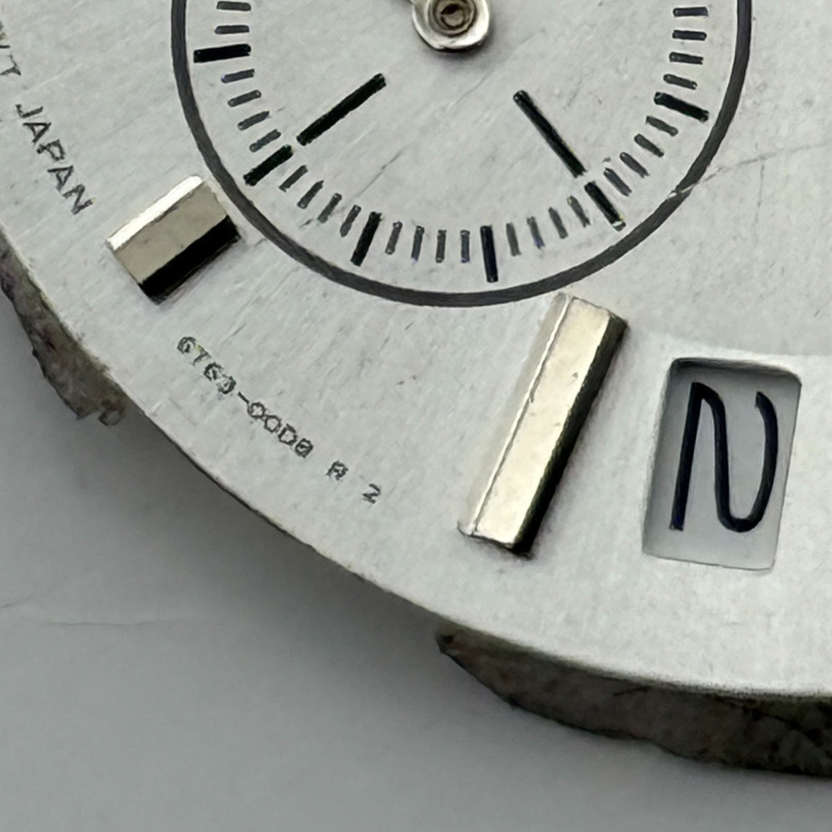 Seiko 6T63-00D8 Watch Dial Chronograph 100M Japan Spare Parts Repair 30.4mm