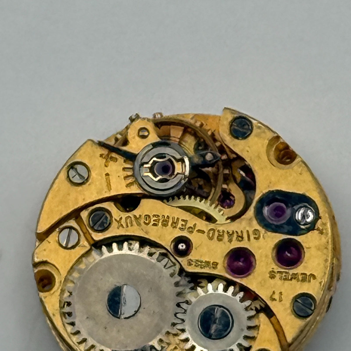 Girard Perregaux 5109 951 Watch Movement Ladies 17 Jewels Manual Parts 13.7mm