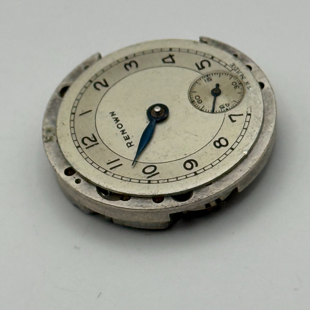 Bravingtons 975 Watch Movement Renown Sub Seconds Manual Vintage Parts 21.9mm
