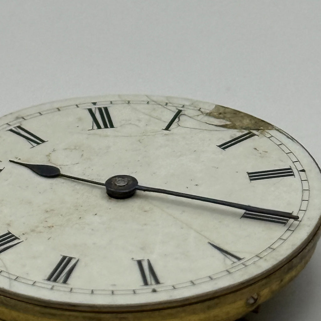 Pocket Watch Movement - Unidentified - Parts / Repair 30.4mm