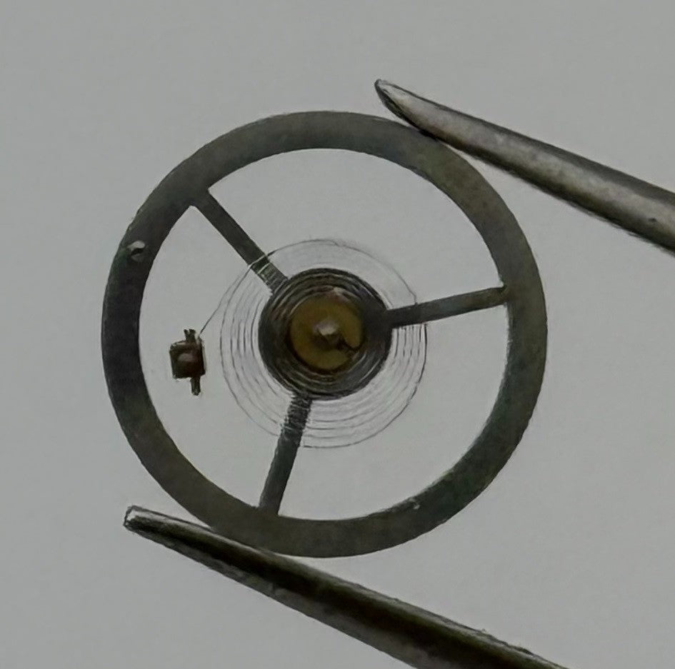 EB 8350 8356-66 /2 Balance Wheel Complete And Spring Watch 5053 Movement Parts