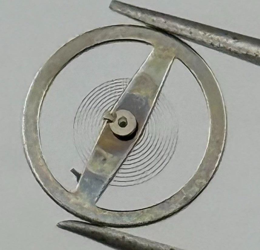 RL 7013 Balance Wheel Complete And Spring 10½’’’ 5068 Watch Movement Parts NOS