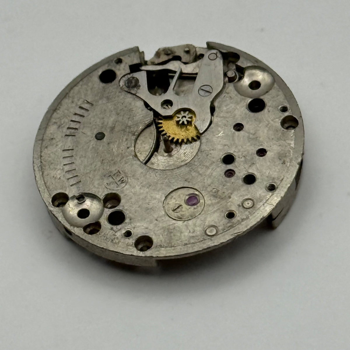 Record 160 RWT Watch Movement - For Parts / Repair