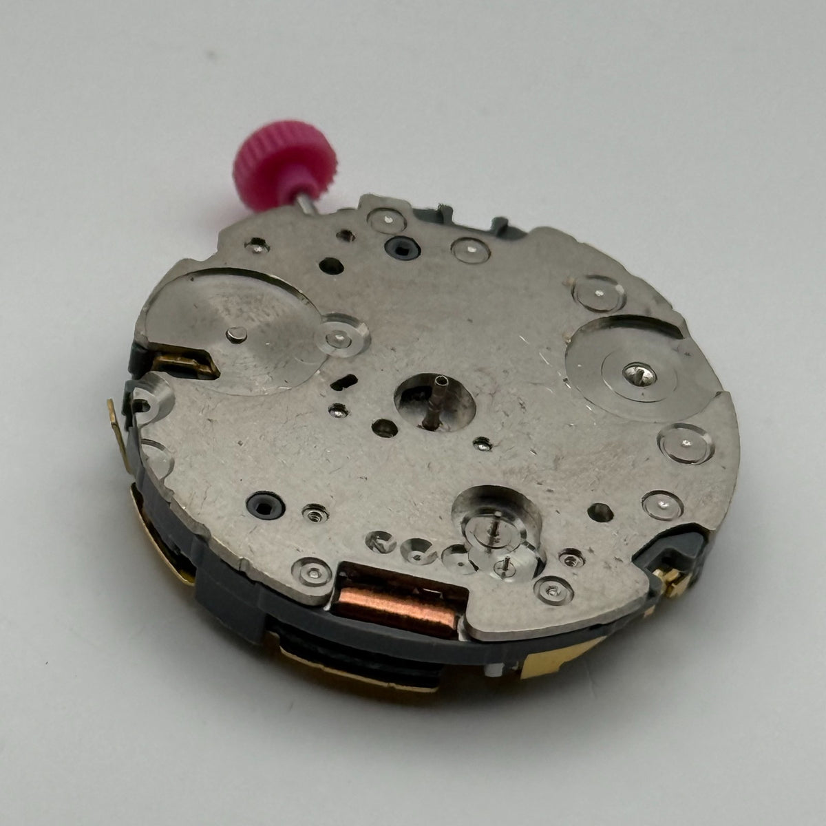 Miyota AW00 Watch Movement - Quartz Japan 0 Jewels - For Parts / Repair - 29.6mm