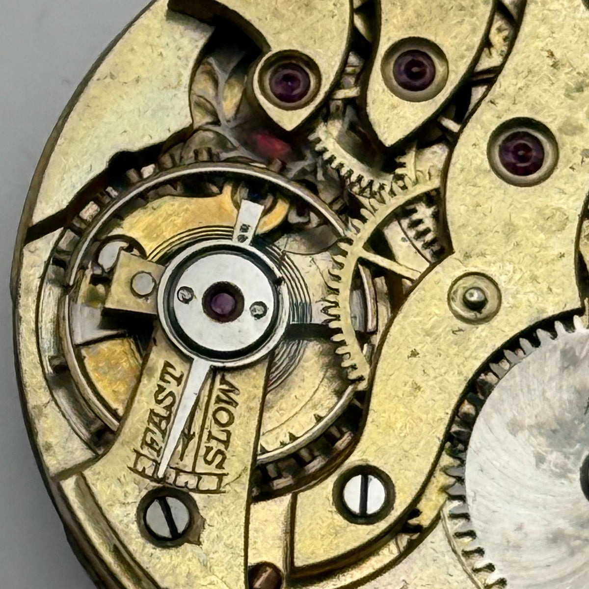 Trench Watch Movement Subseconds Manual Wind Vintage Parts Repair 27.8mm