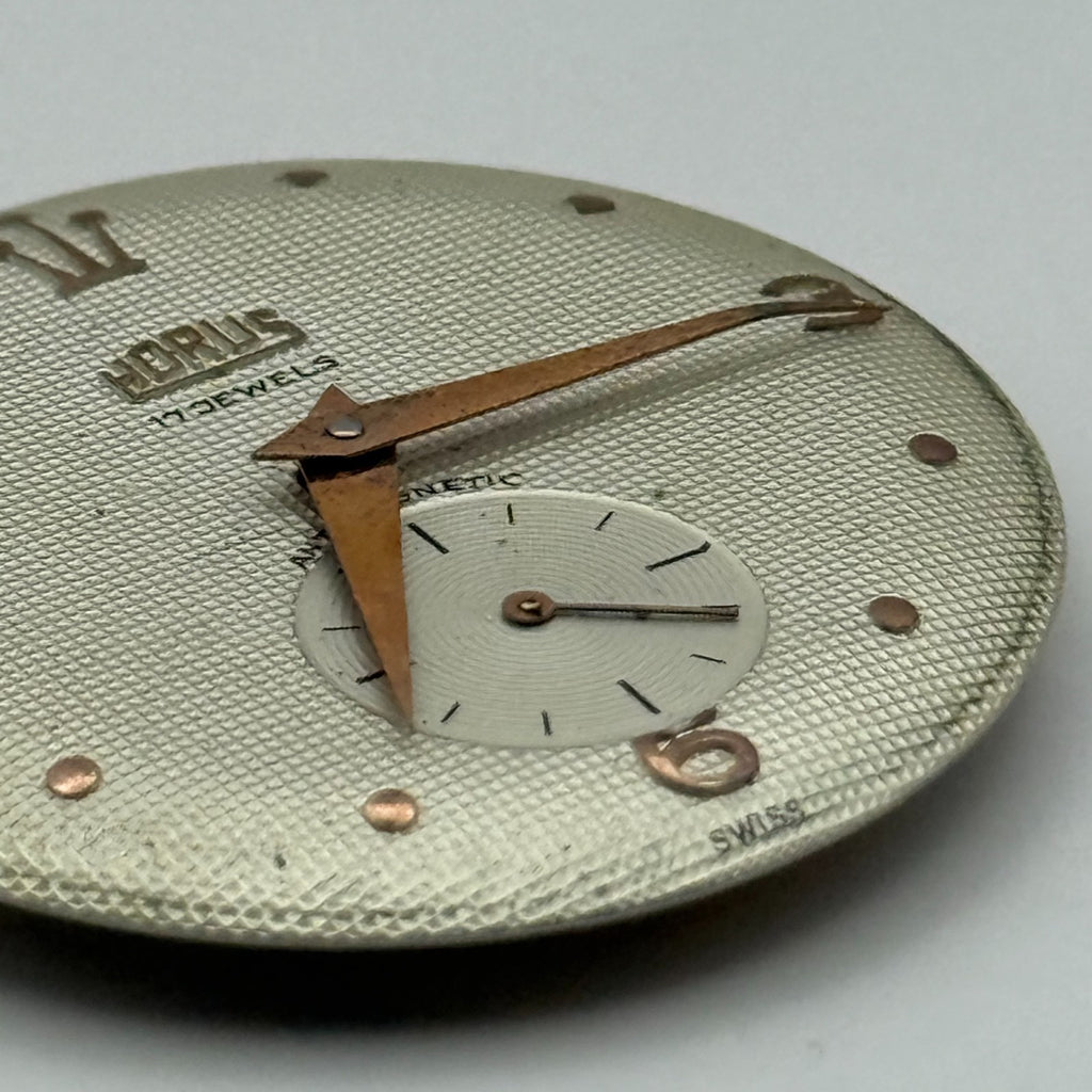 Felsa 391 Watch Movement - Horus 17 Jewels - For Parts / Repair - 26.8mm