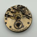Compensation Balance Pocket Watch Movement - Patent Lever -Parts / Repair 42.8mm