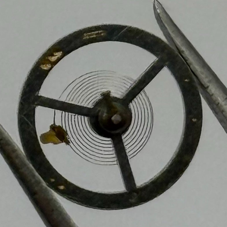 BFG 34 Balance Wheel Complete And Spring 10½’’’ 321 Watch Movement Parts NOS