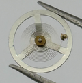 LSH 1262 Rosk Balance Wheel Complete And Spring 12’’’ 1855 Watch Movement Parts