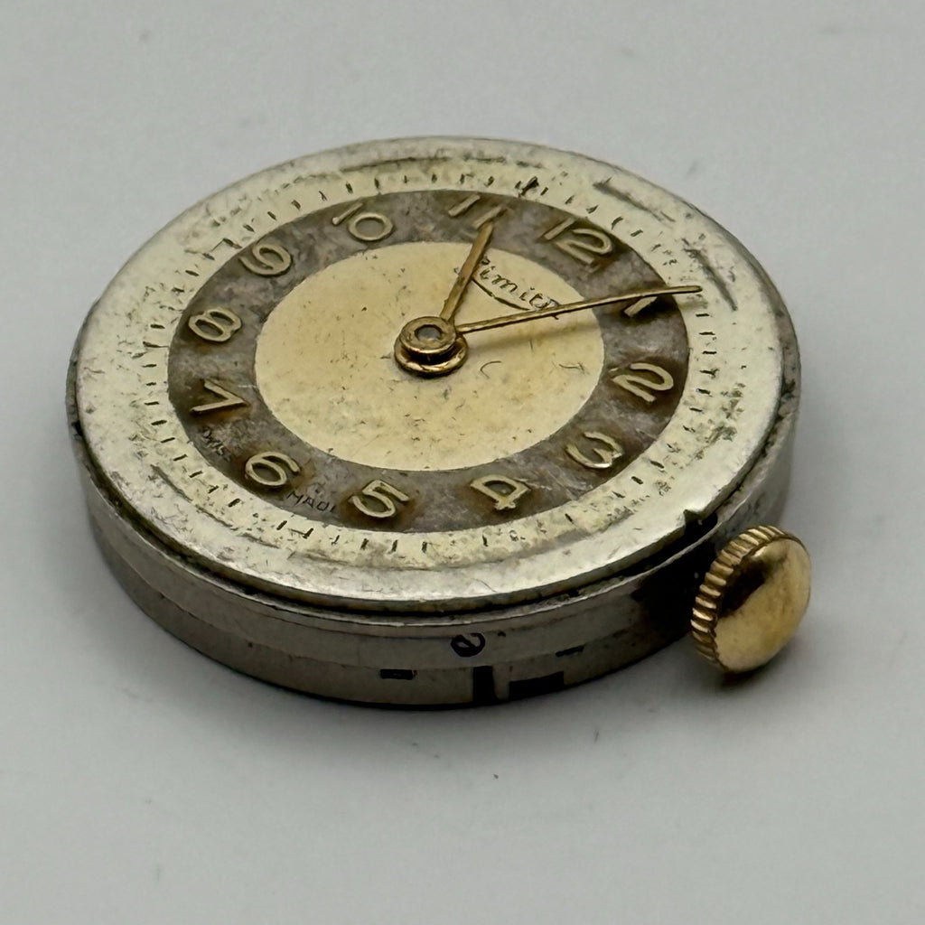 Revue 50 Watch Movement - Limit III - Running - For Parts / Repair - 22mm