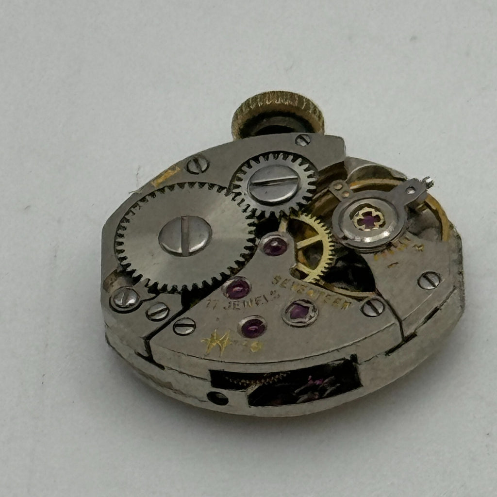 Hamilton 16 Watch Movement Ladies Manual Wind Vintage Swiss Parts 13mm