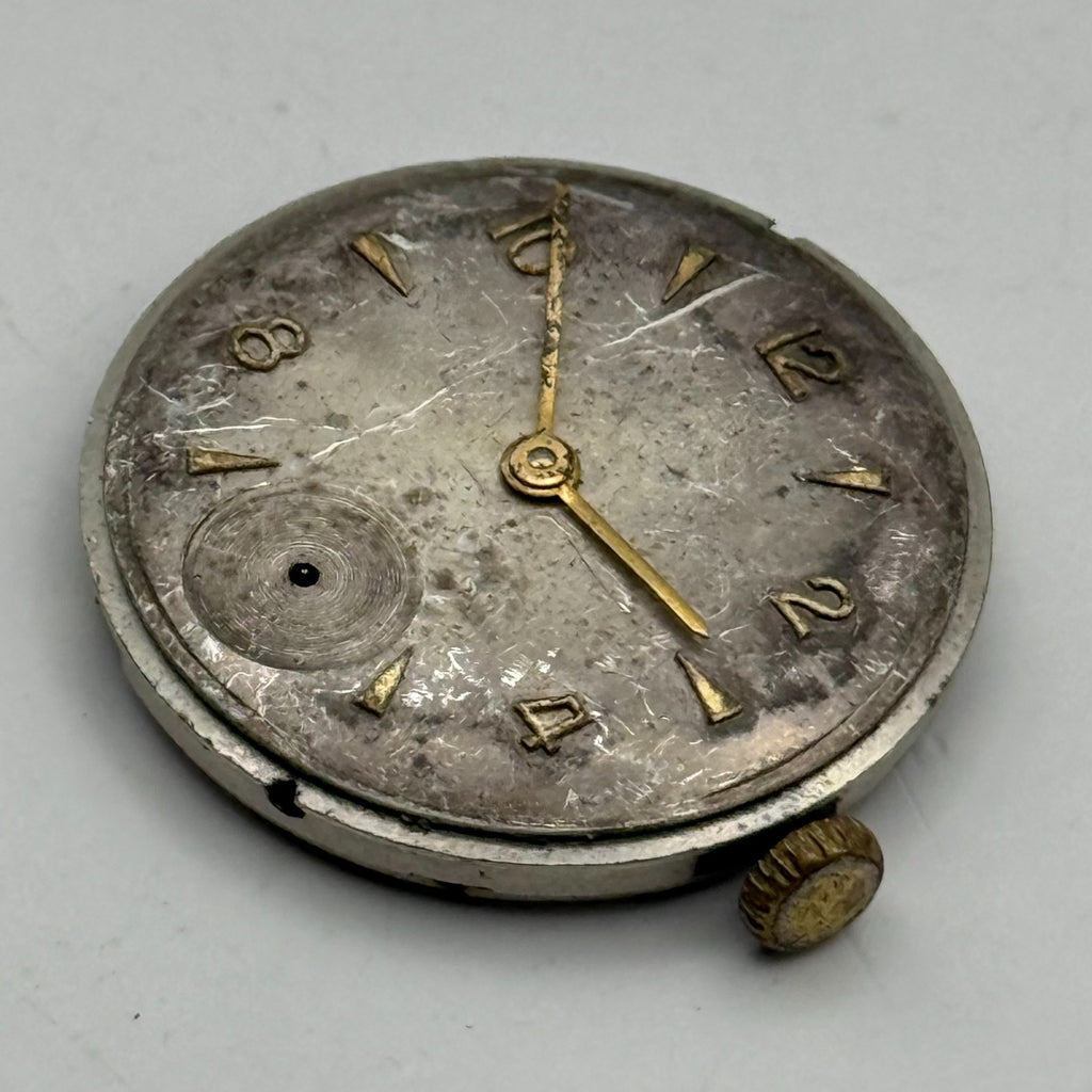 Record 620 Watch Movement - 15 Jewels - For Parts / Repair - 27mm