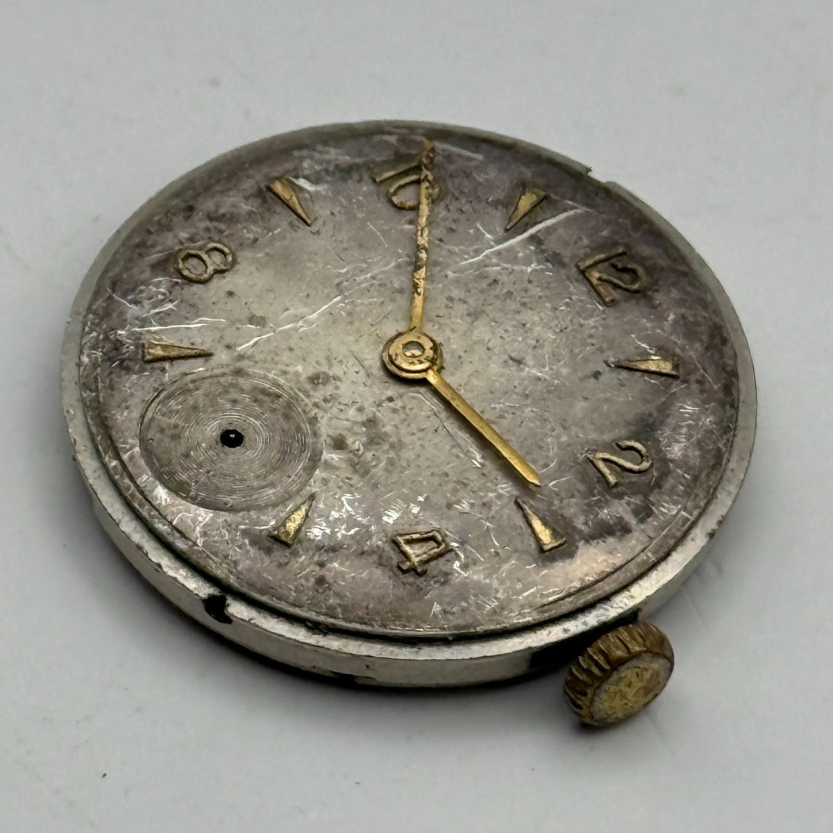 Record 620 Watch Movement - 15 Jewels - For Parts / Repair - 27mm