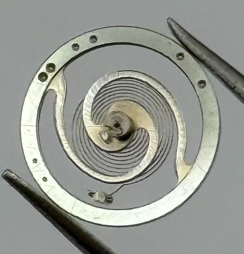 RL 7013 Balance Wheel Complete And Spring 10½’’’ 1367 Watch Movement Parts NOS