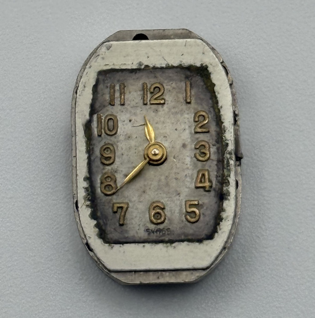 Felsa 302 Watch Movement - For Parts / Repair - 12.8mm