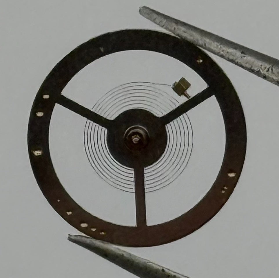 EB 8800 Balance Wheel Complete And Spring 12''' Renata 1309 Watch Movement Parts